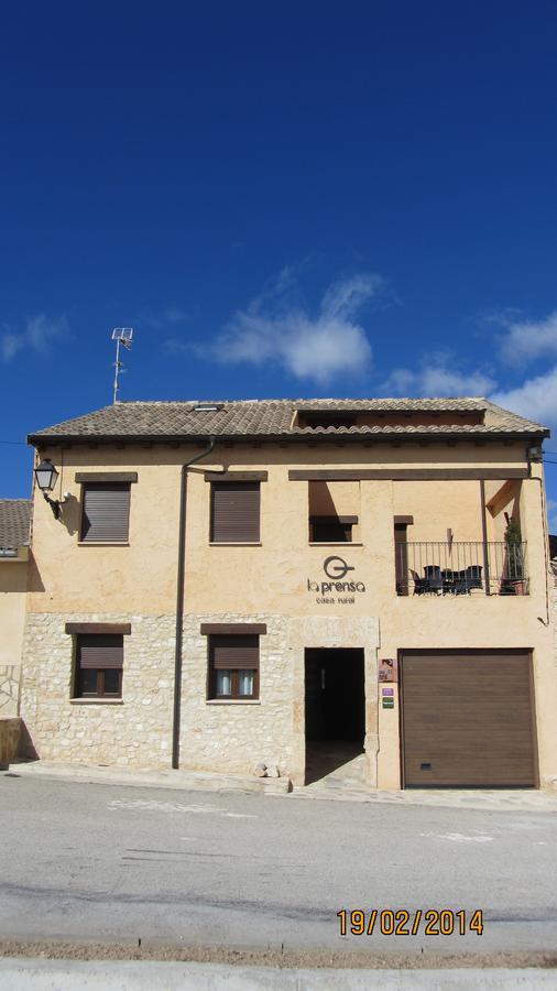 Отель Casa Rural La Prensa De Vino Сан-Эстебан-де-Гормас Экстерьер фото