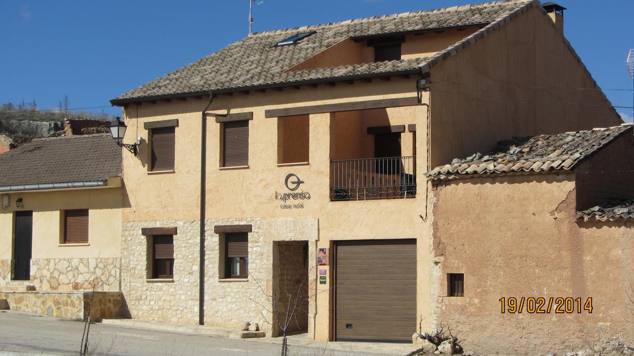 Отель Casa Rural La Prensa De Vino Сан-Эстебан-де-Гормас Экстерьер фото