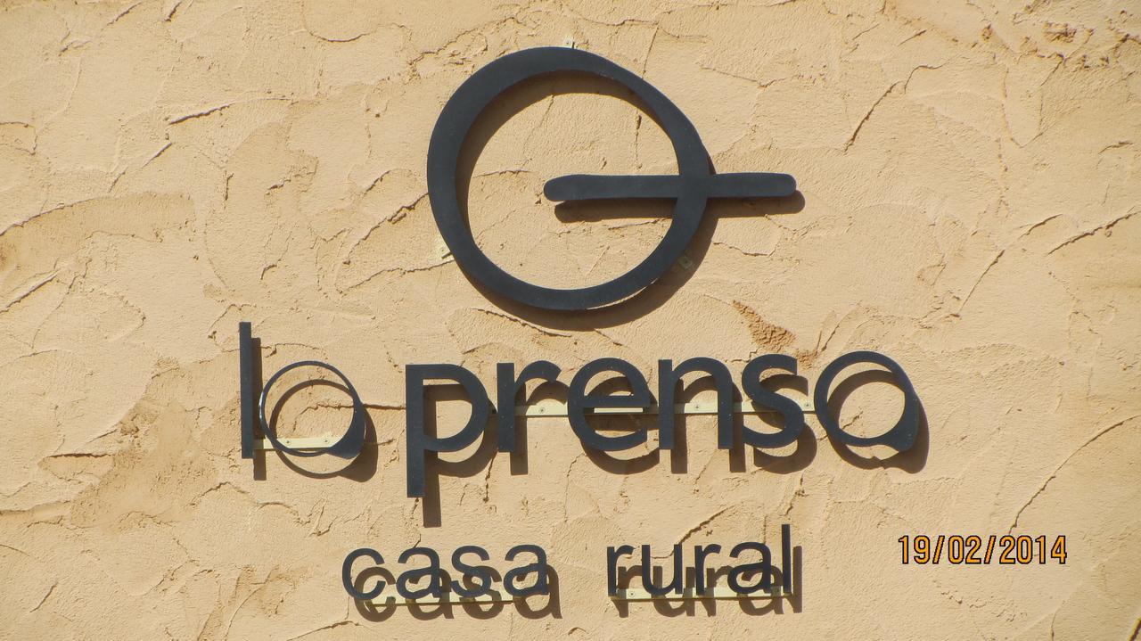 Отель Casa Rural La Prensa De Vino Сан-Эстебан-де-Гормас Экстерьер фото